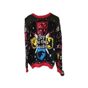Holiday Time Ugly Christmas Sweater Game Of Thrones Joy to the Realm GOT HBO XL